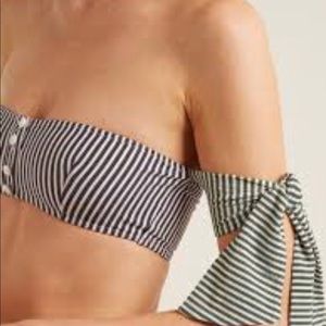 Solid Striped Swim Nwt Solid Striped Mackenzie Bikini In Navy